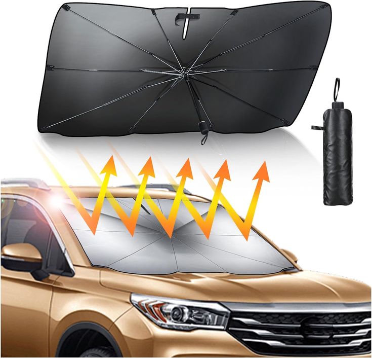 Car Windshield Sunshade Umbrella – Heat & UV Protection